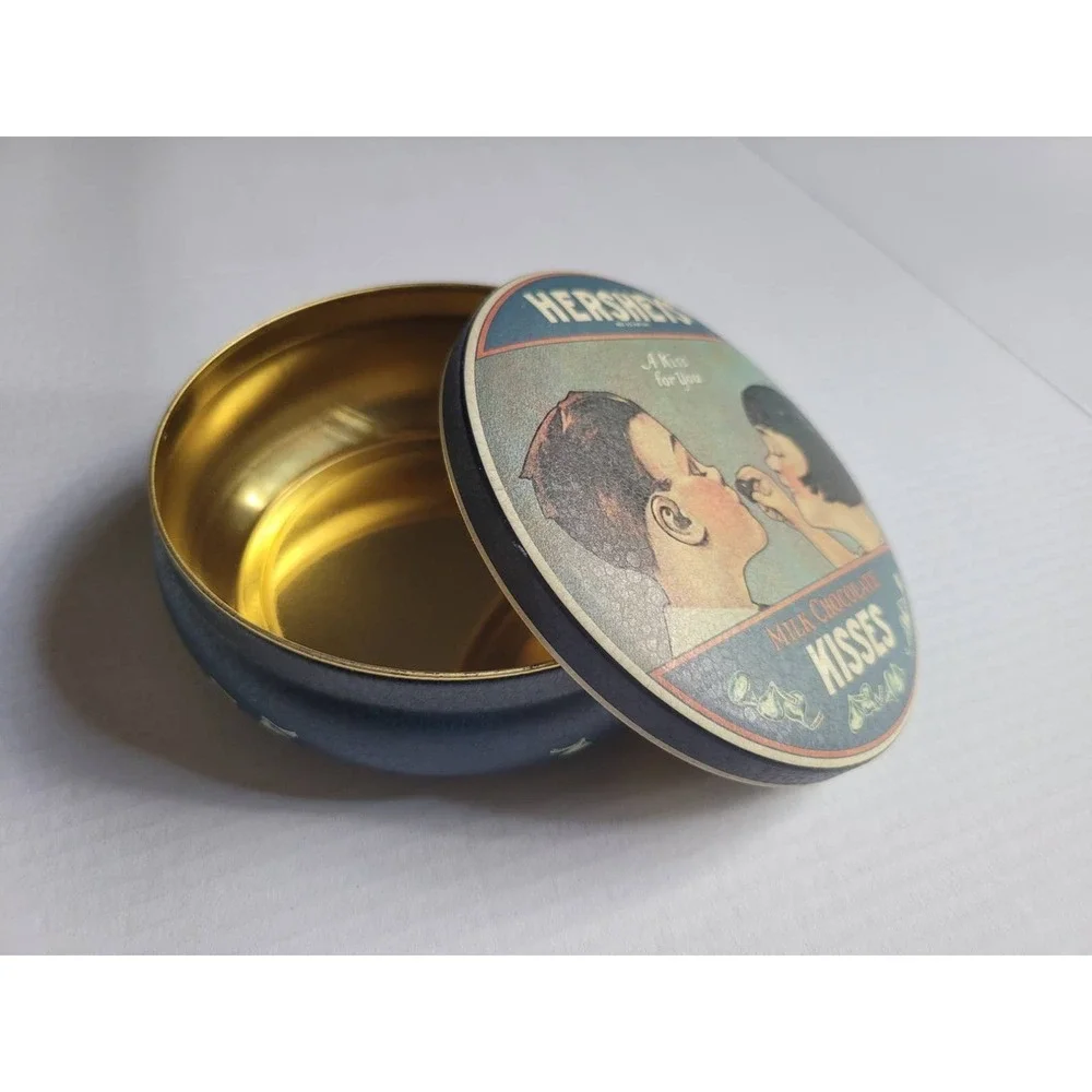 Hersheys Kisses, Vintage Tin‎ Can, A Kiss for You